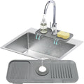 14.6” Silicone Faucet Mat For Kitchen Sink, Kitchen Sink Splash Guard
