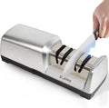 Electric Knife Sharpener for Kitchen – Professional 2-Stage 100% Diamond System by dskiley