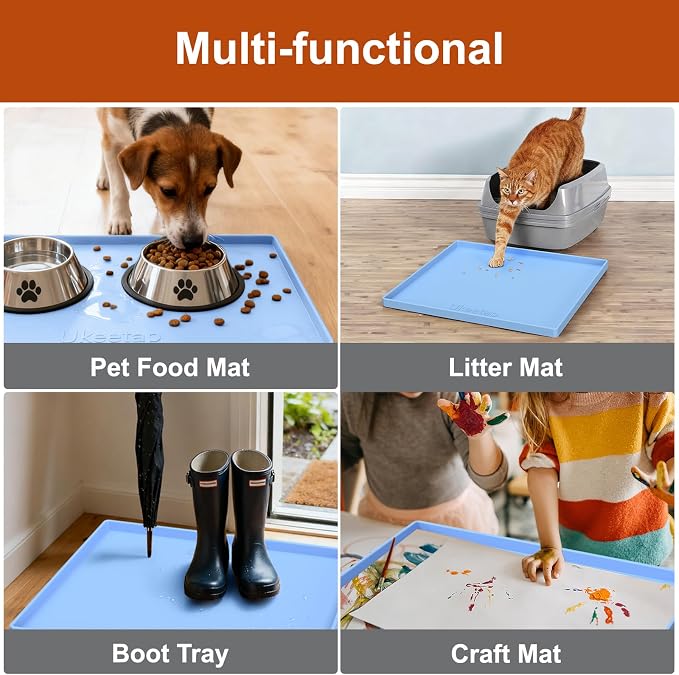 ukeetap Extra Thick Silicone Mat Waterproof - Image 8