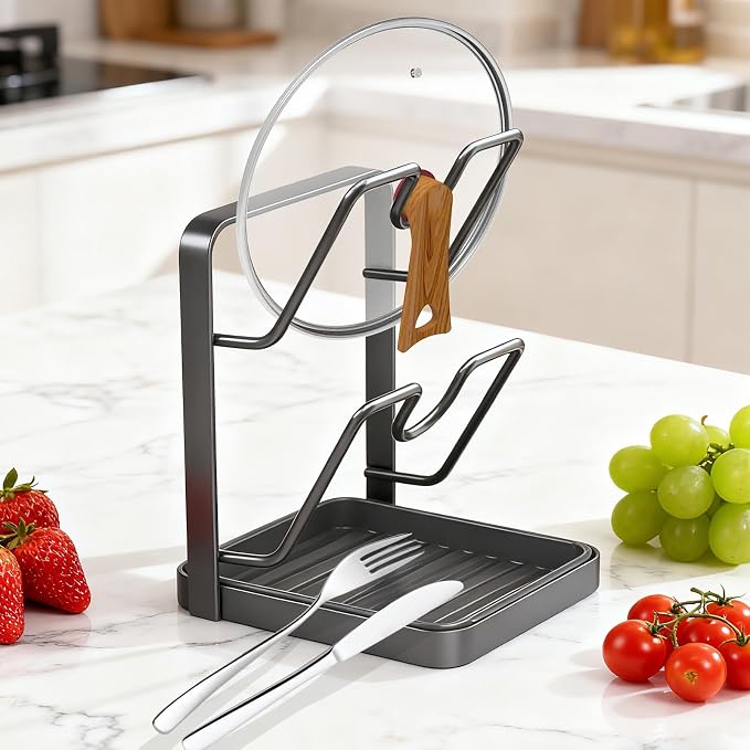 OJJ 2026 Upgraded 304 Stainless Steel Pot Lid Holder While Cooking, Kitchen Pot - Image 8