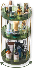 Asayuee 360 Rotating Perfume Organizer, 3 Tier Large Capacity Make Up by Asayuee