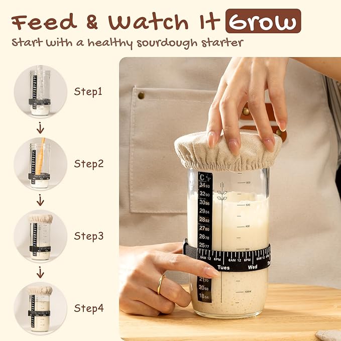 Astercook Sourdough Starter Kit - Image 3