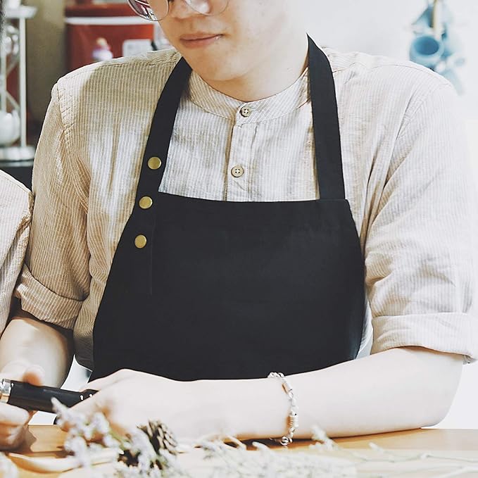 Art Aprons for Painting Pottery Ceramics, Mens Women Kitchen Cooking Aprons - Image 7