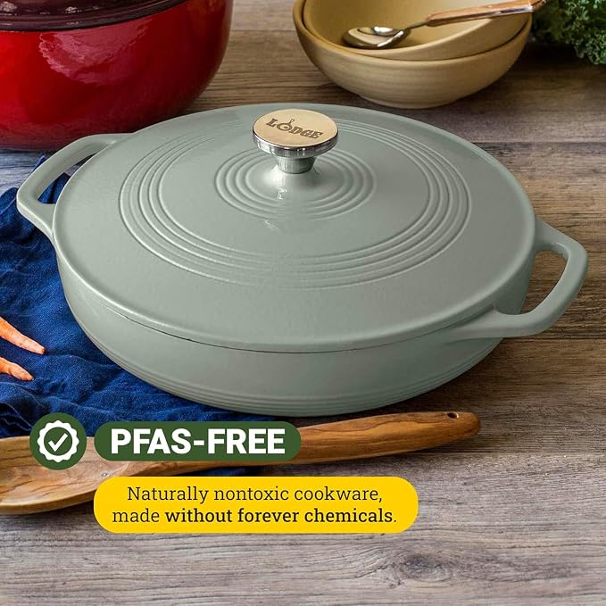 Lodge Essential Enamel Braiser - Image 6