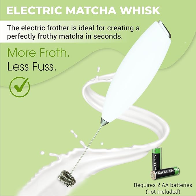 Matcha Whisk Set with Matcha Bowl - Image 3