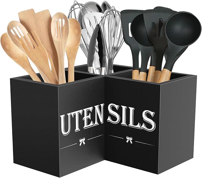 Suli Extra Large Kitchen Utensils Holder by Suli