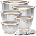 Mixing Bowles Set with Lids Set by UmiteChef