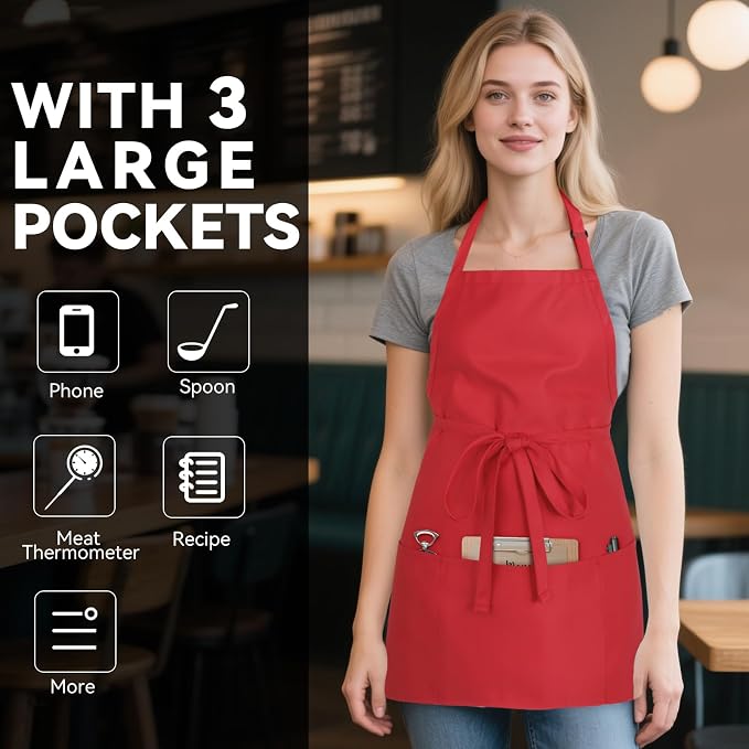 NLUS Kitchen Cooking Apron - Image 6