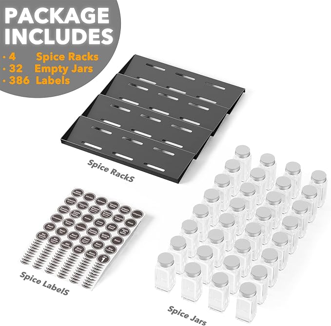 SpaceAid Spice Drawer Organizer - Image 6