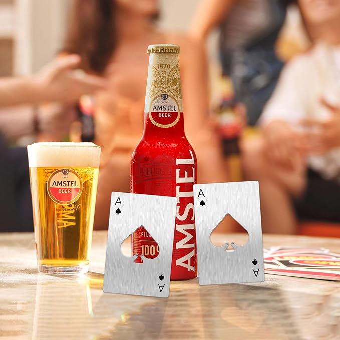 Ace Of Spades Bottle Opener Credit Card Size Pocker Cap Opener Portable - Image 5