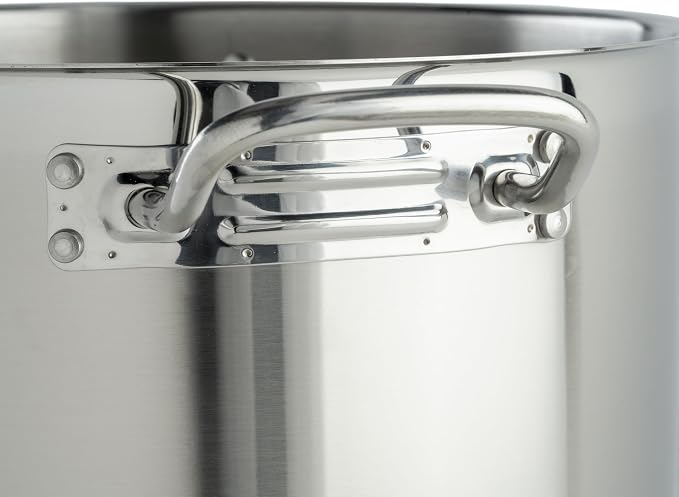 Winware Stainless Steel 16 Quart Stock Pot - Image 4
