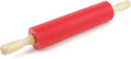 Silicone Rolling Pin for Baking Non-stick Rolling Pin Dough Roller Wooden by Remeel