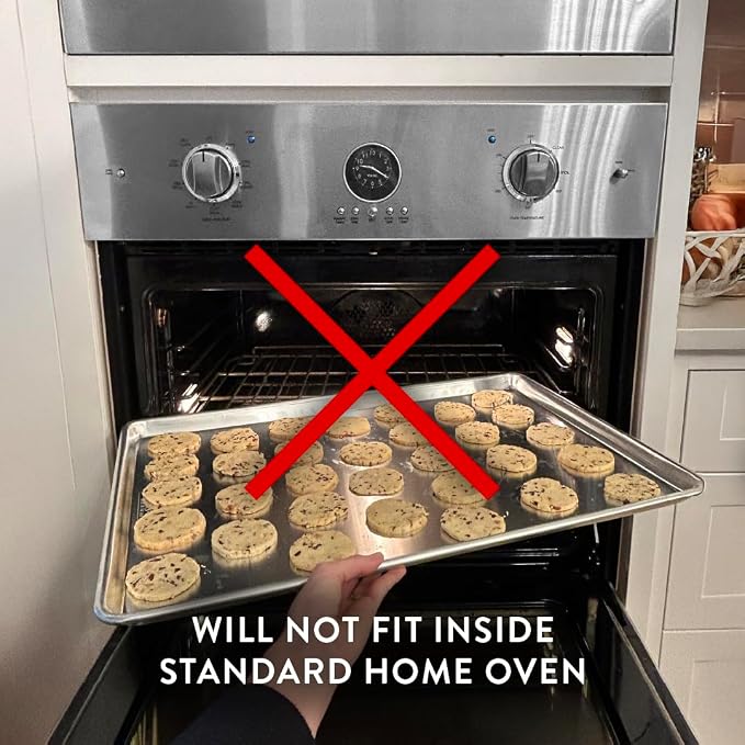 Nordic Ware Aluminum Full Size Sheet Pan 26 x 18 inches - Image 4