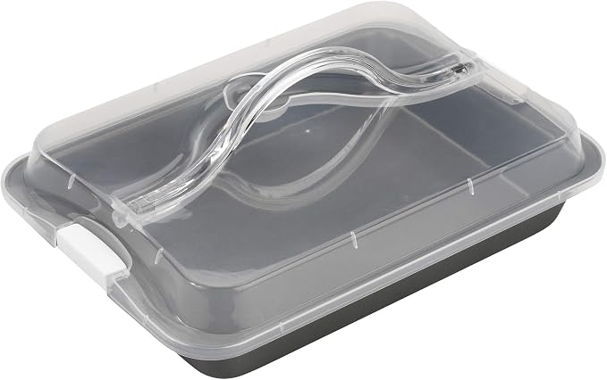 GoodCook Everyday Nonstick Steel Bake-N-Take Oblong Pan, 9 x 13 Inch - Image 3