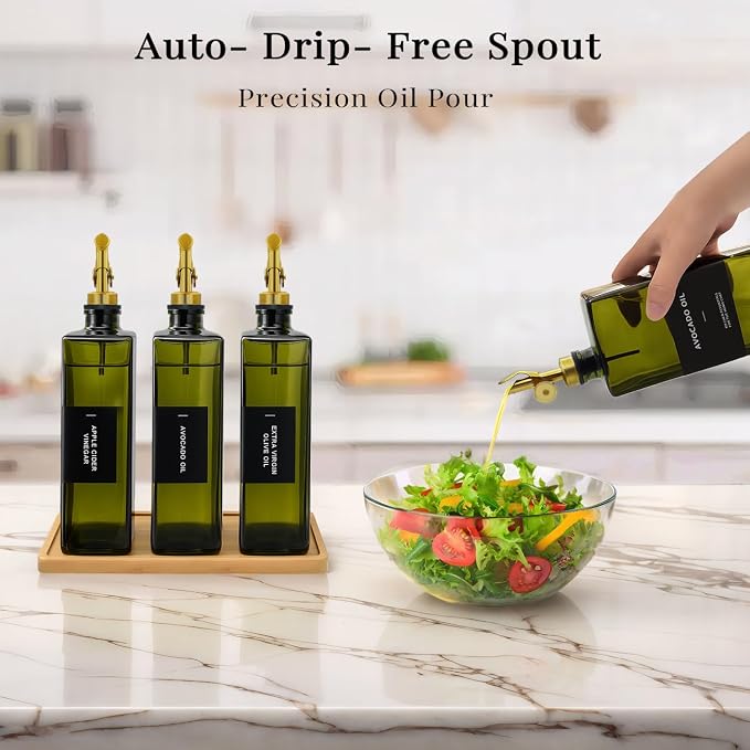 Olive Oil Dispenser Bottle for Kitchen - Image 3