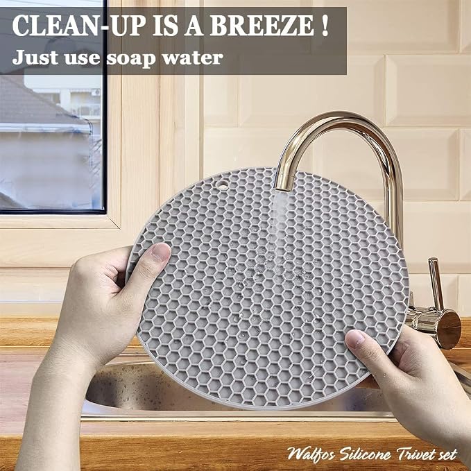 Walfos Silicone Trivet Mats - Image 7