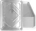 PLASTICPRO Aluminum Pans 100 Pack Disposable Cookie Sheets 13 x 17 Baking Pans by PLASTICPRO