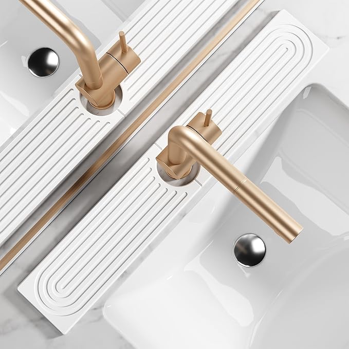 Stone Faucet Mat for Kitchen Sink by MAGKOTA