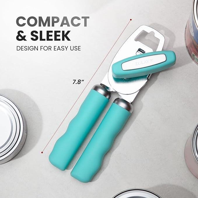 Zulay Kitchen Heavy Duty Stainless Steel Can Opener Manual - Image 2
