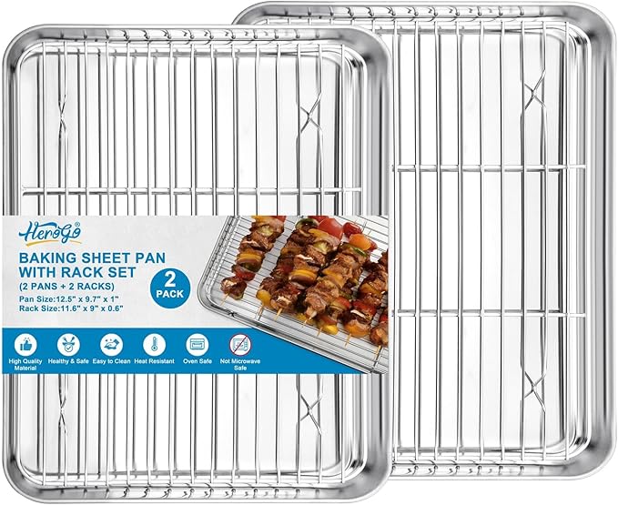 Herogo Stainless Steel Baking Sheet by Herogo