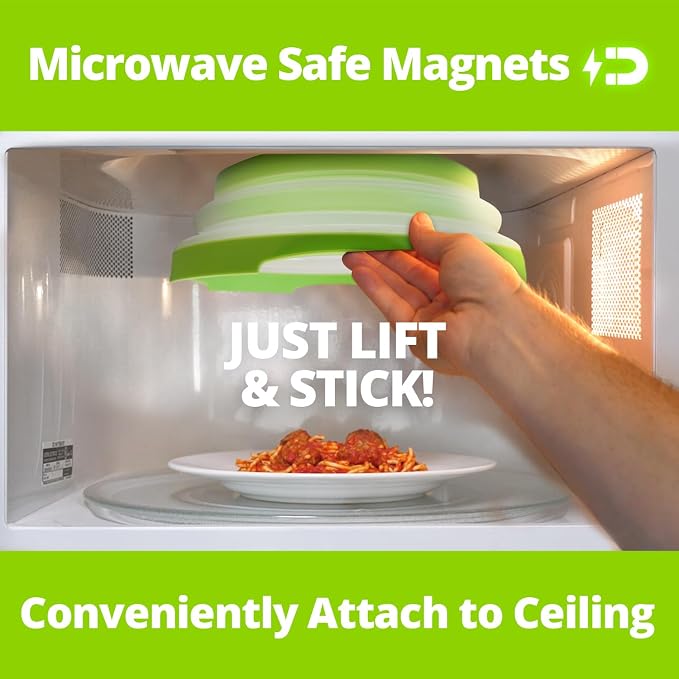 HOVER COVER Magnetic Microwave Splatter Cover - Image 4