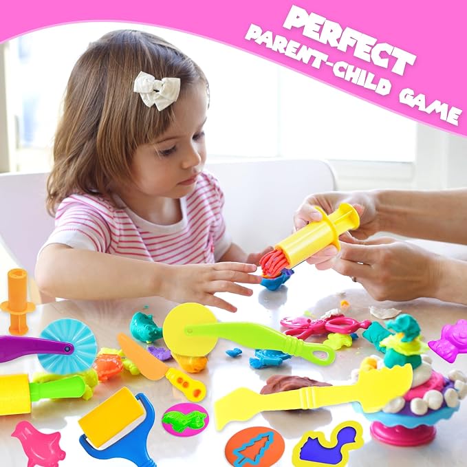 Playdough Tools Set, Creative Play Dough Accessories - Image 7