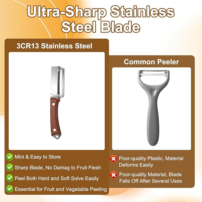 2PCS Multifunctional Vegetable Peeler - Image 6