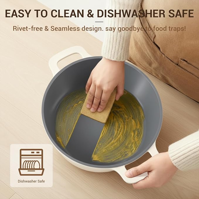 Ammeloo 8-Piece Non Stick Stock Pot - Image 6