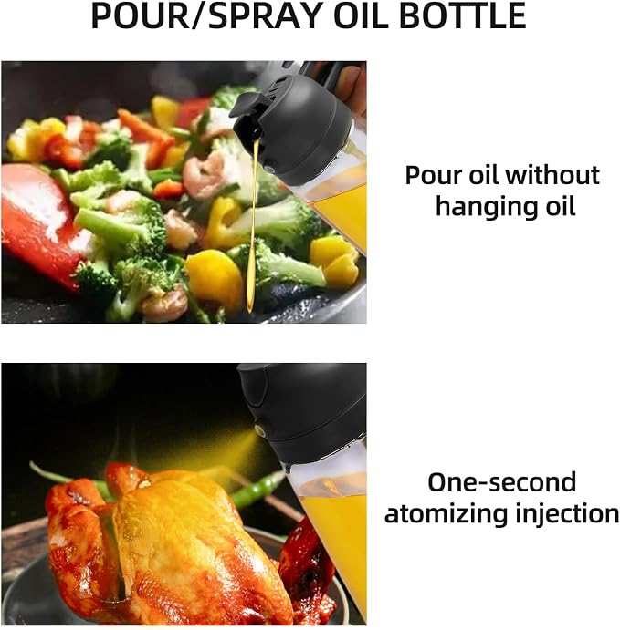 Aovdy 16oz/470ml Glass Olive Oil Sprayer - Image 7