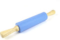 Silicone Rolling Pin for Baking Non-stick Rolling Pin Dough Roller Wooden by Remeel