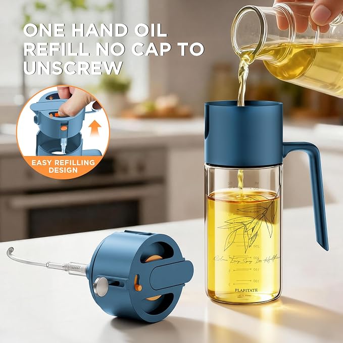PLAPITATE 17oz/500ml Premium Olive Oil Sprayer - Image 5