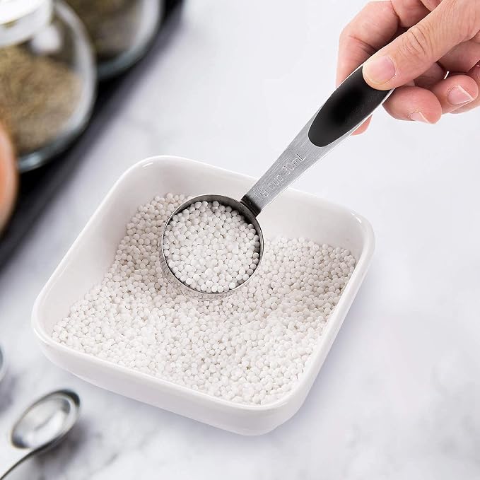 EDELIN Measuring Cups and Magnetic Measuring Spoons Set, Stainless Steel 5 Cups - Image 9
