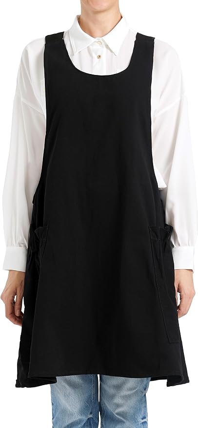 Cozy Adjustable Cross Back Aprons by APRONNER