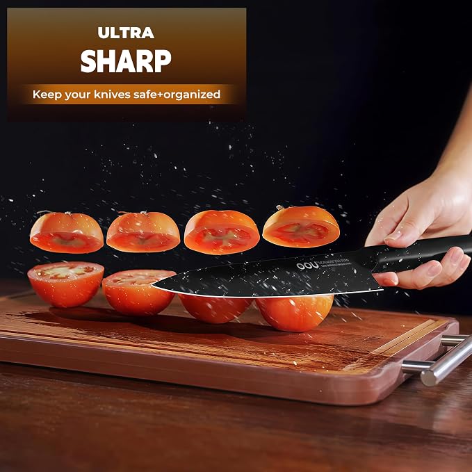 OOU Kitchen Knife Block Set - Image 4