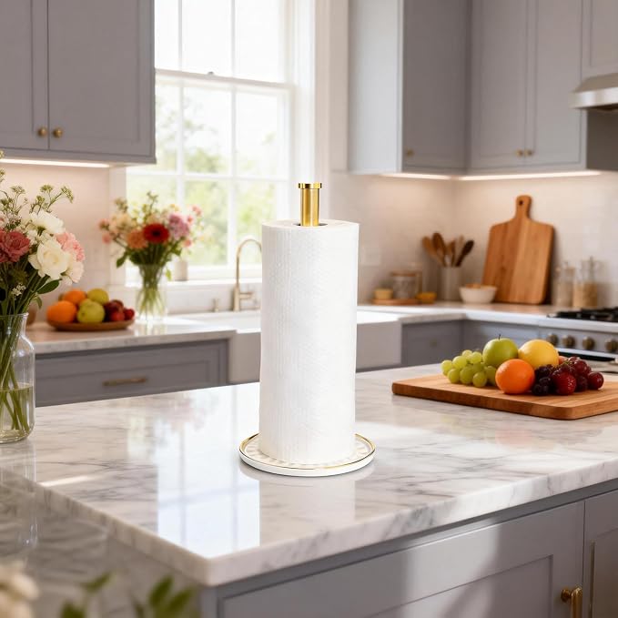 Paper Towel Holder Countertop, Kitchen Paper Towels Holder - Image 2