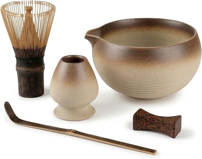 Matcha Whisk Set, 5-Piece Matcha Kit by GleeNflux
