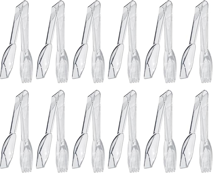 New Star Foodservice 35582 High Heat Plastic, Straight Edge Utility Tong by NewStarFoodservice