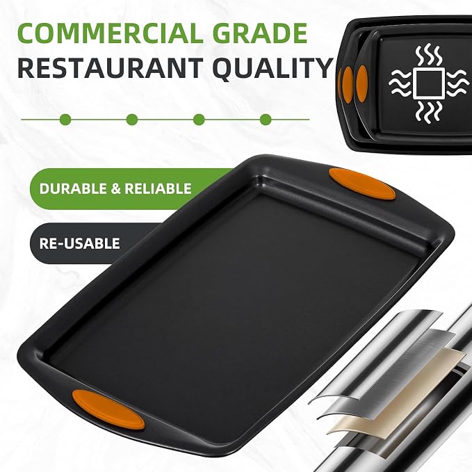 5-Piece Nonstick Baking Pans Set - Image 4