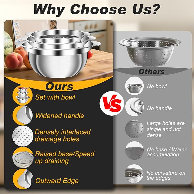 Stainless Steel Colander, and Pasta - Image 5