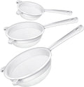 3 Pcs Plastic Nylon Mesh Strainer Colander by Skyley