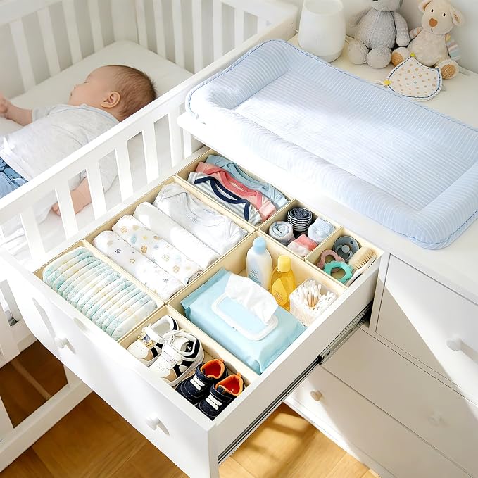 DIMJ Drawer Organizer Clothes 28 Pack - Image 3
