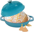 Enameled Cast Iron Bread Oven, 6 Quart Dutch Oven by COOKWINCastIron