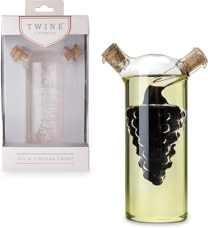Twine 2-In-1 Oil and Vinegar Cruet Bottle - Image 8