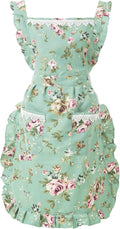 Funny Aprons for Women with Pockets, Kitchen Cooking Grilling Bbq Cute Chef by Aoomzoon
