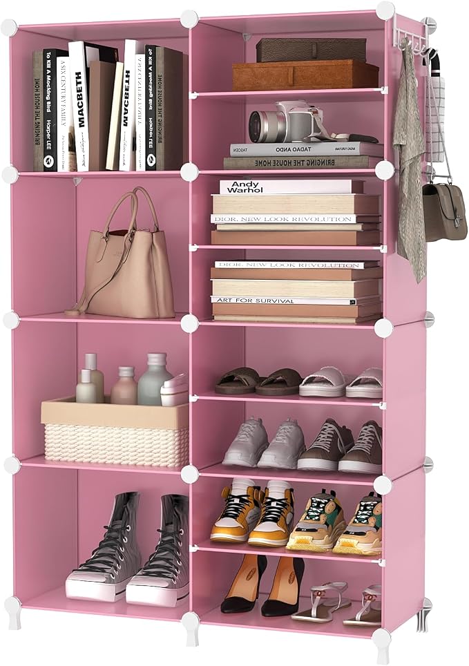 AWTATOS Closet Organizer 8 Cube Storage Shelves Clothes Organizers Closet - Image 7