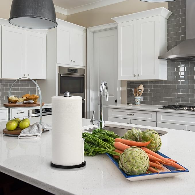 Blue Donuts Countertop Paper Towel Holder - Image 6