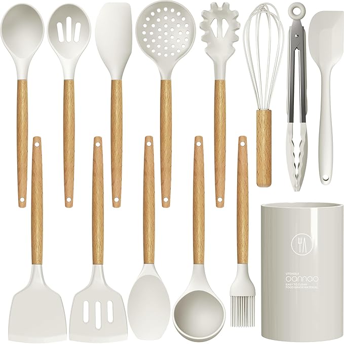 oannao Silicone Cooking Utensils Set - Image 8