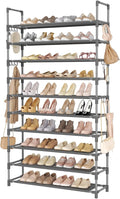 LANTEFUL Tall Shoe Rack 10 Tier Shoe Organizer Large Shoe Shelf by LANTEFULforTidyingHouse