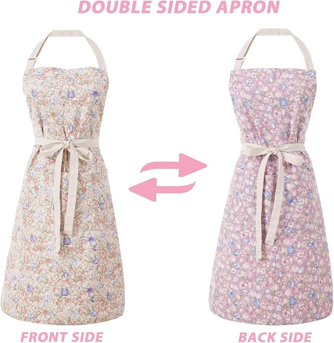 Aoomzoon Kitchen Aprons for Women - Image 4