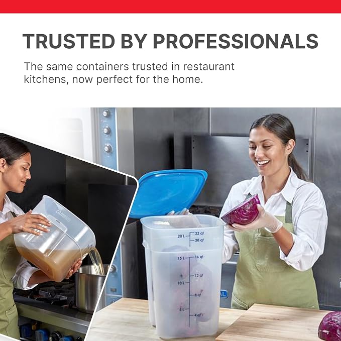 Cambro FreshPro 22 Quart Food Storage Container - Image 3
